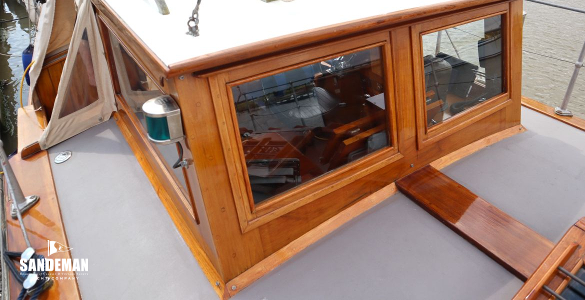 Wheelhouse view aft