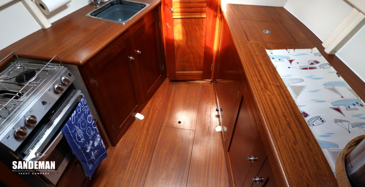 Galley view forward