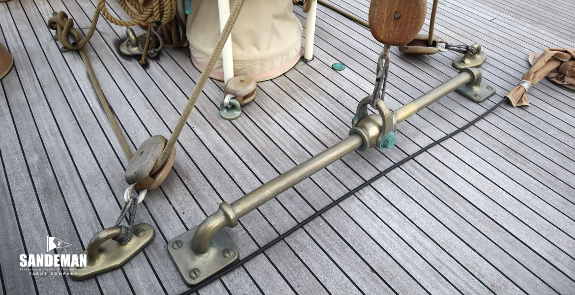 Details at mizzen mast