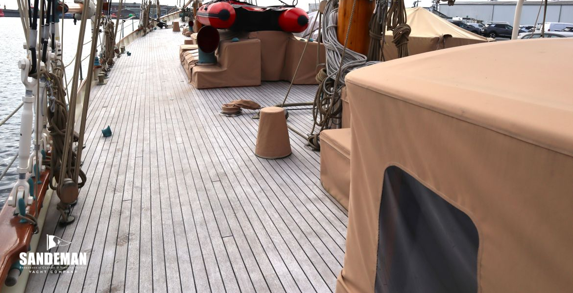 View forward from pilot house