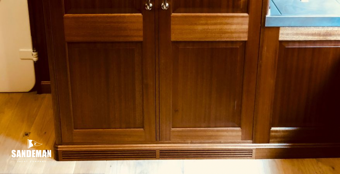 Galley fridge and freezer