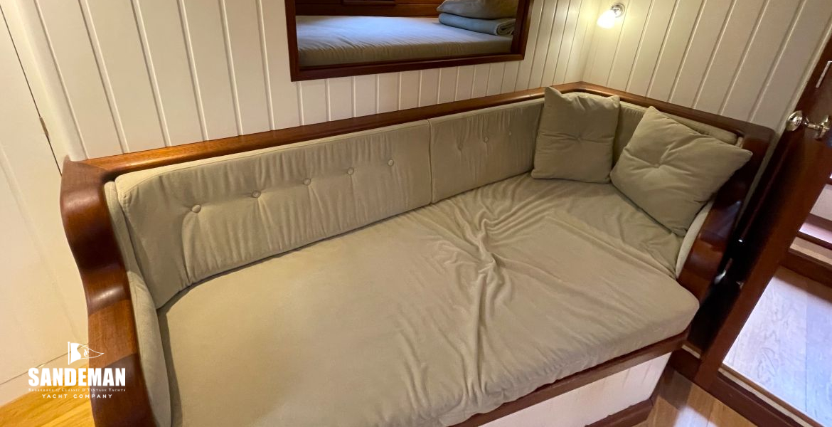 Aft master cabin suite incl pilot berth