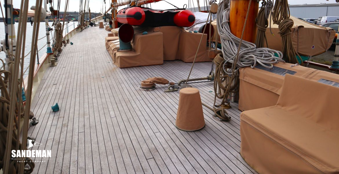 View forward from pilot house