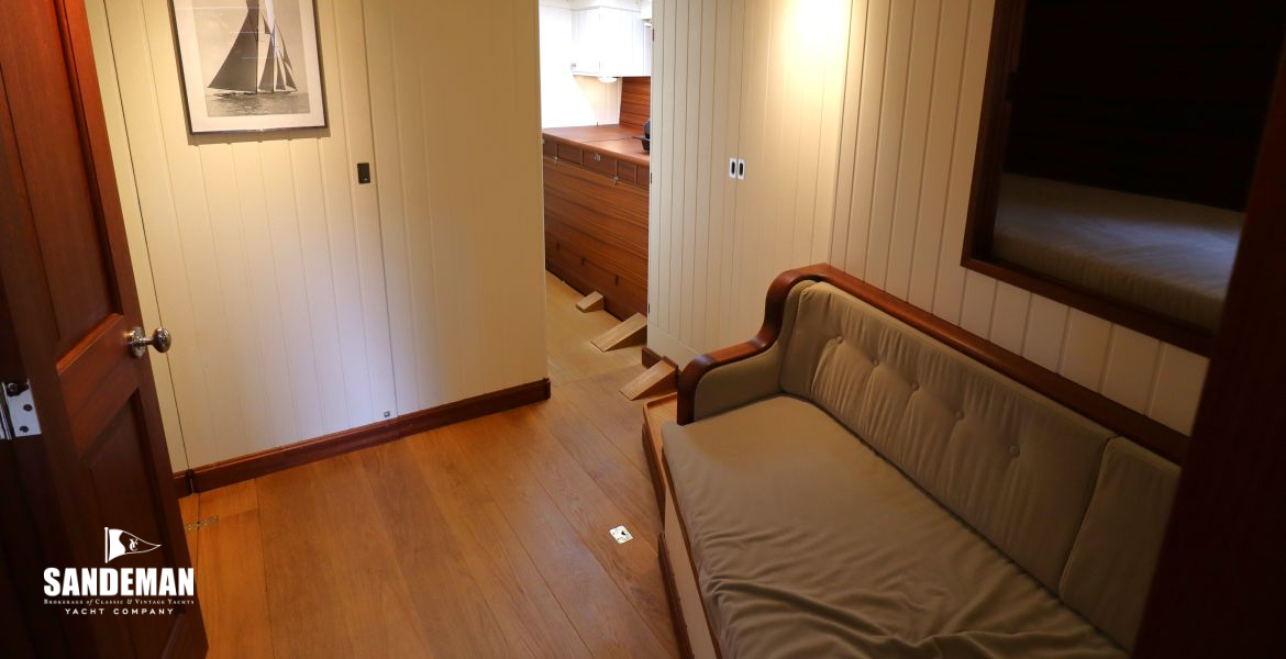 Aft master cabin suite view forward