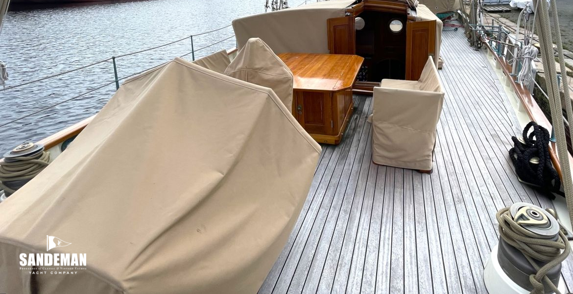 View forward from aft deck