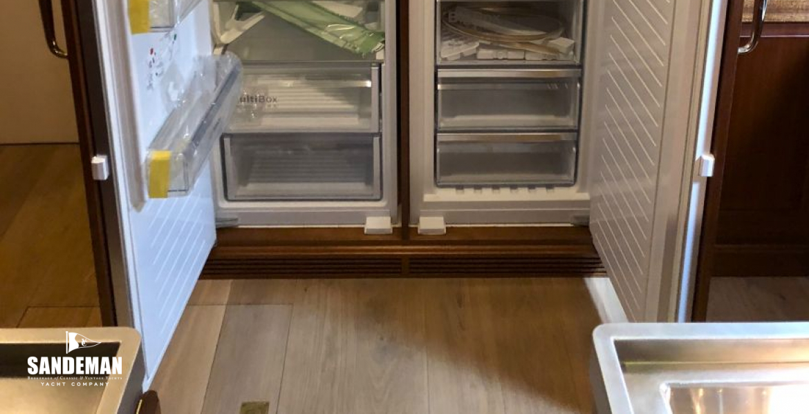Galley fridge and freezer