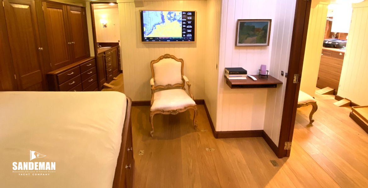 Aft master cabin suite view aft