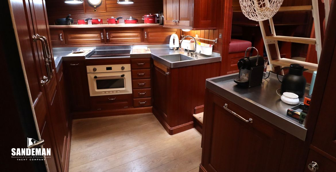 Galley view to port