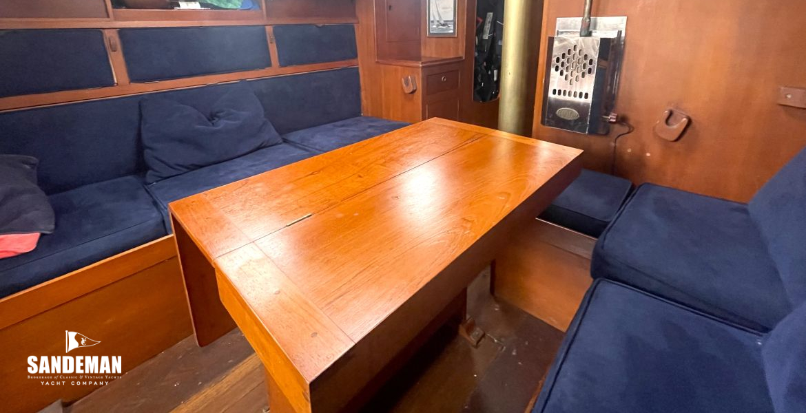 Saloon view forward to port