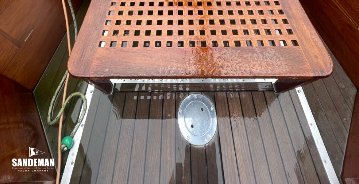 View to cockpit from companionway