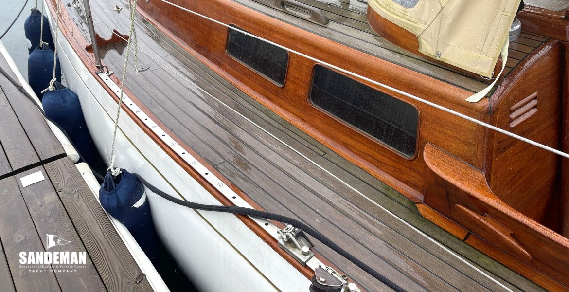 Port side deck view forward