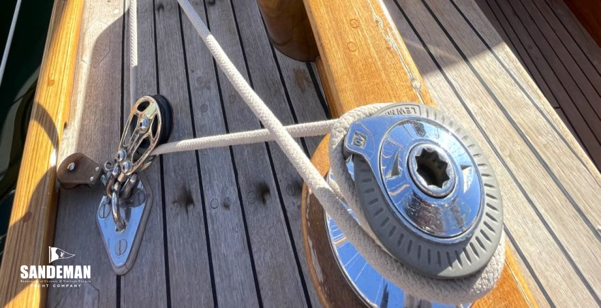 Port side deck view forward