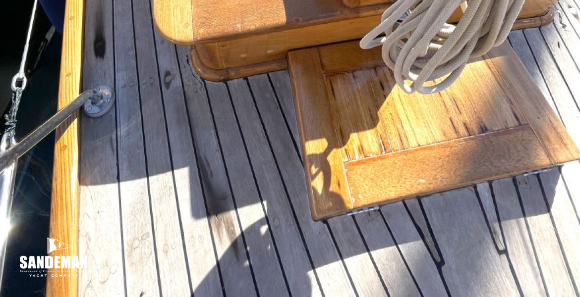 Aft deck view forward