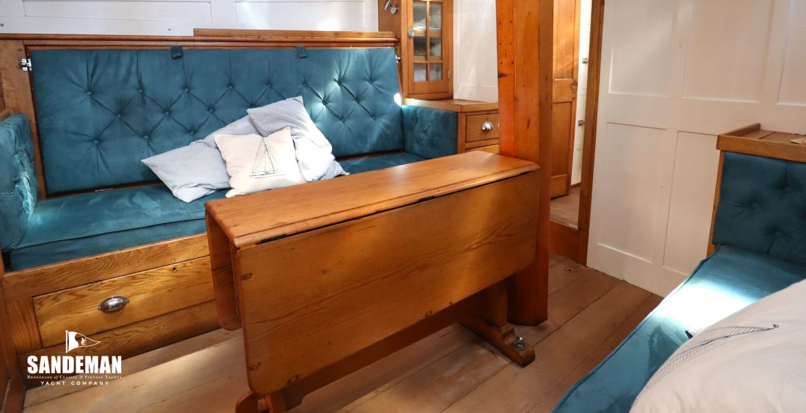 Saloon view forward to port