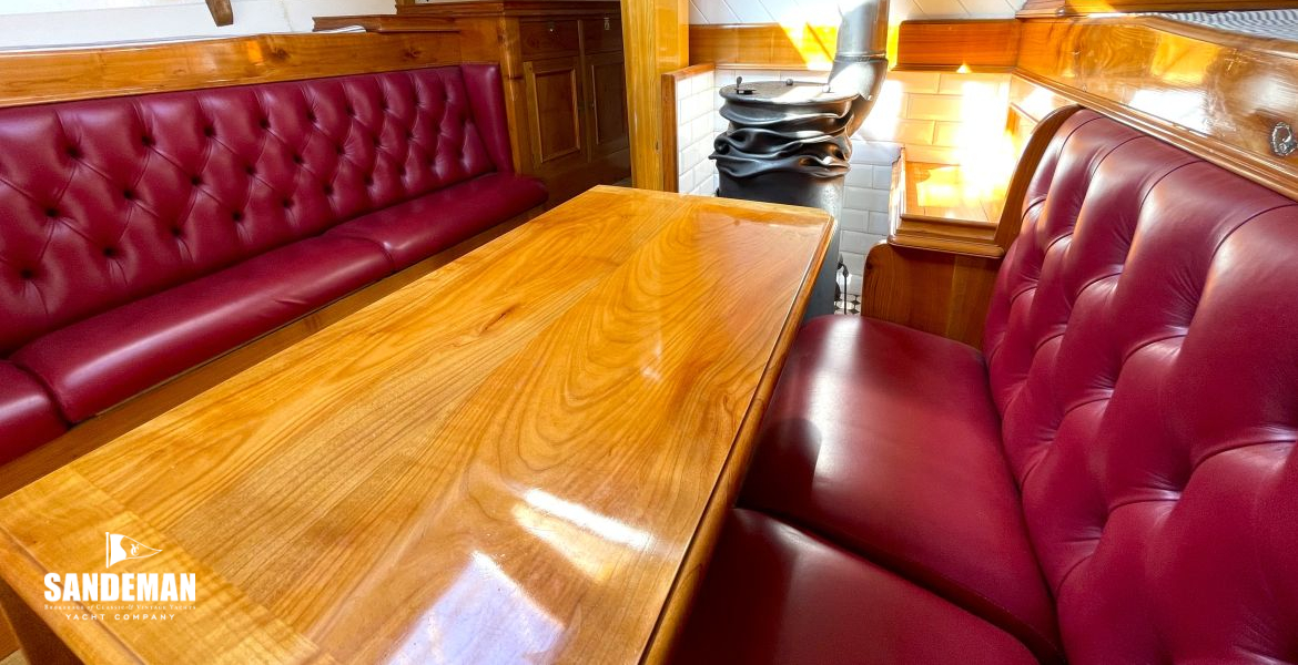 Saloon view forward to port