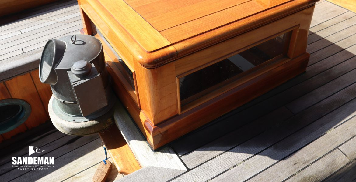 Aft cabin skylight