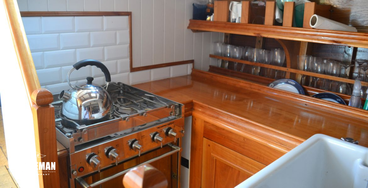 Galley view aft to port