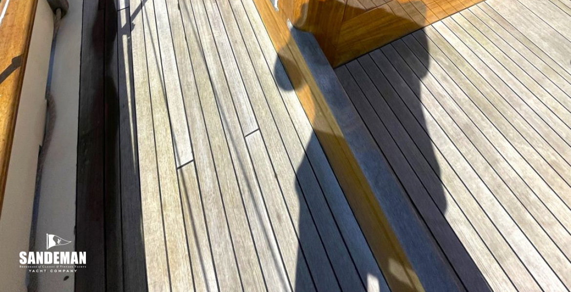 View forward over deckhouse