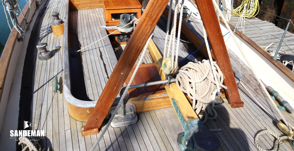 View forward from aft deck