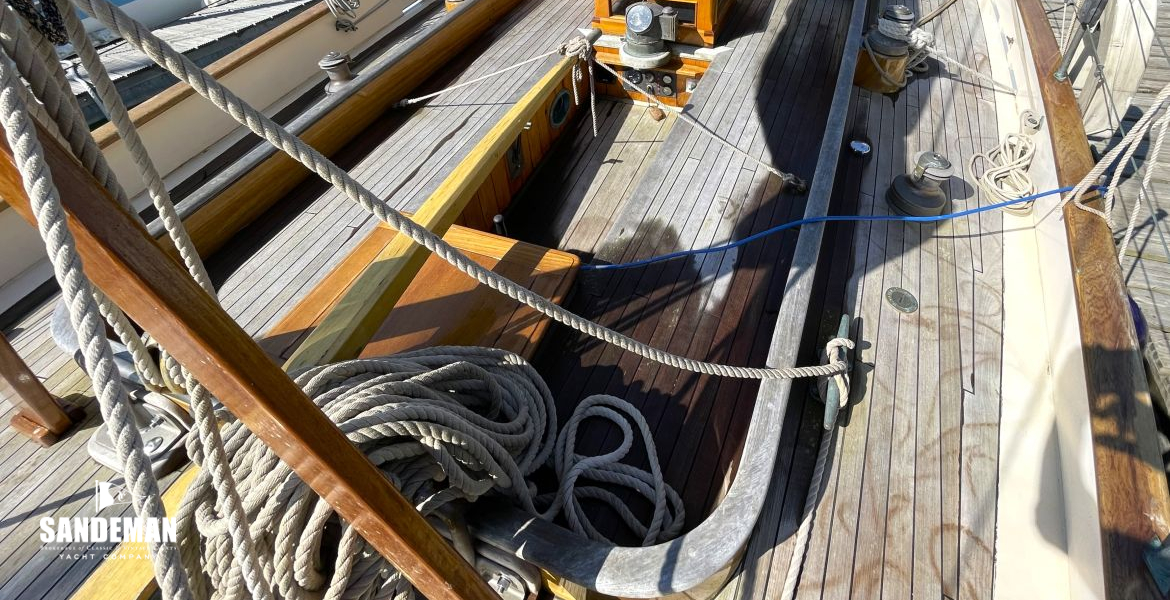 View forward from aft deck
