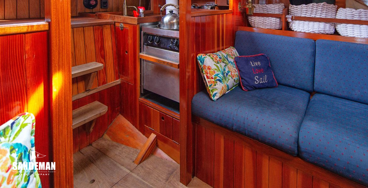 Companionway and galley