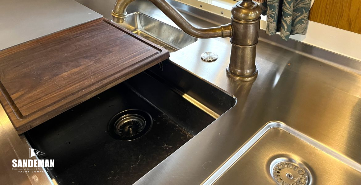 Galley sink details