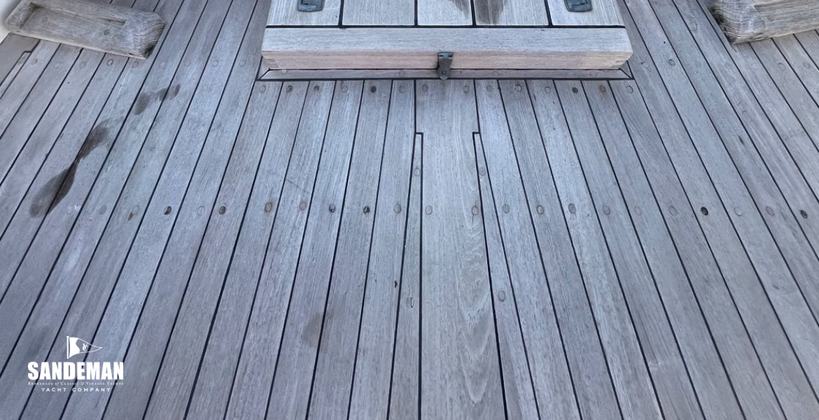 Aft deck view aft