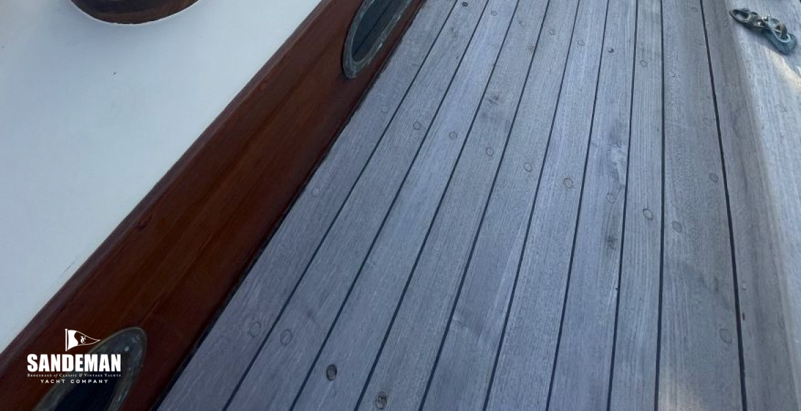 Cabin trunk view aft