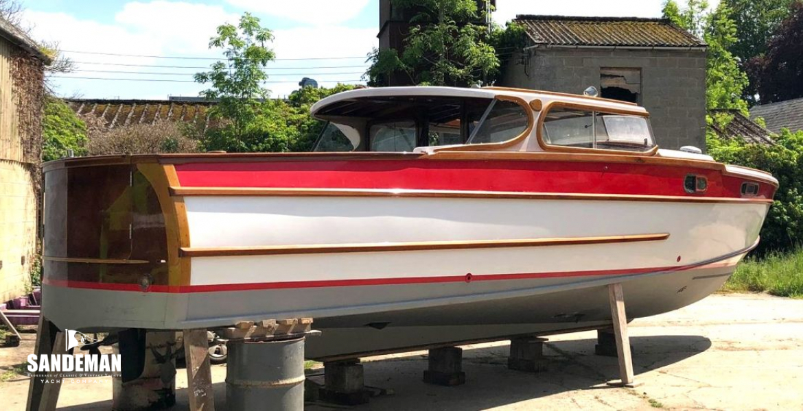 HAGG 36 TWIN SCREW MOTOR YACHT 1963 - PROJECT COMPLETION