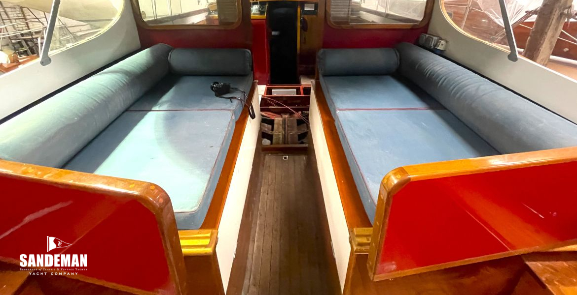 HAGG 36 TWIN SCREW MOTOR YACHT 1963 - PROJECT COMPLETION