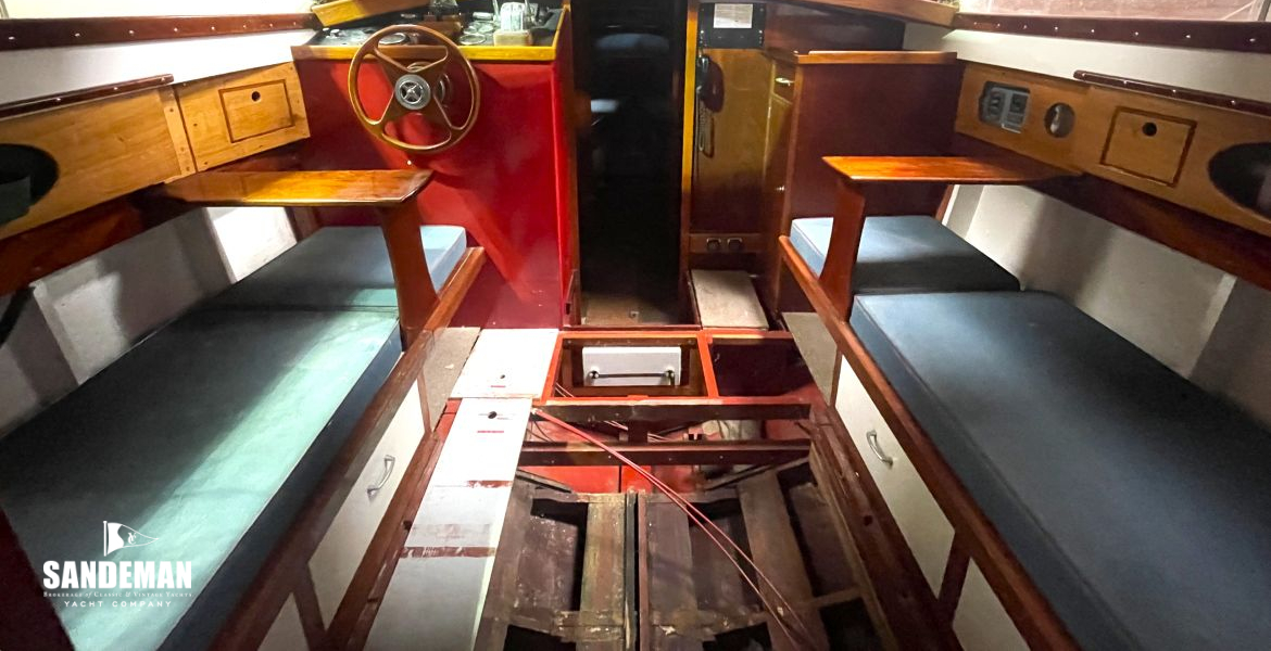 HAGG 36 TWIN SCREW MOTOR YACHT 1963 - PROJECT COMPLETION