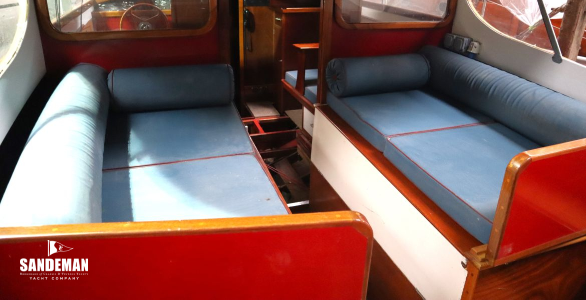 HAGG 36 TWIN SCREW MOTOR YACHT 1963 - PROJECT COMPLETION