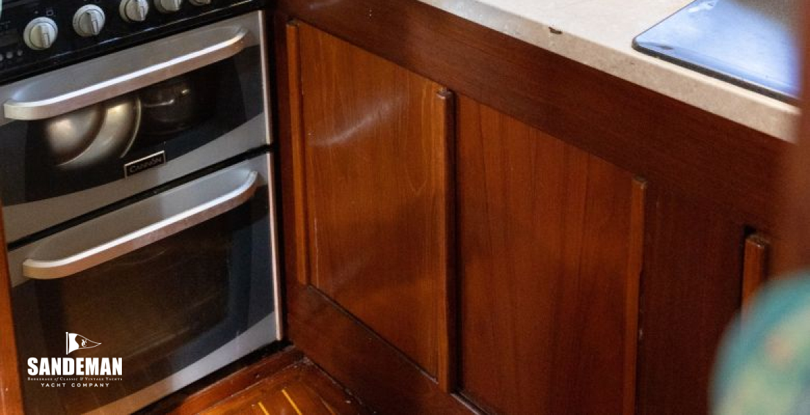 Galley view forward to starboard