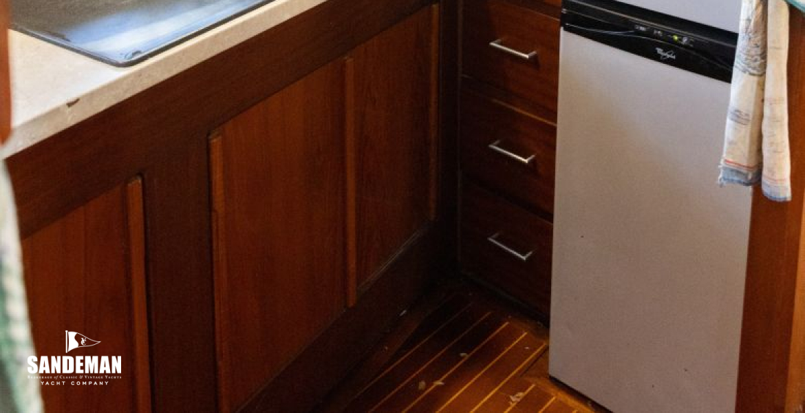 Galley view aft to starboard