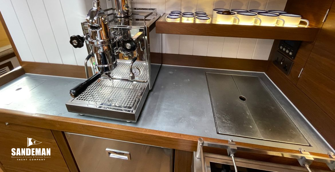 Galley view aft