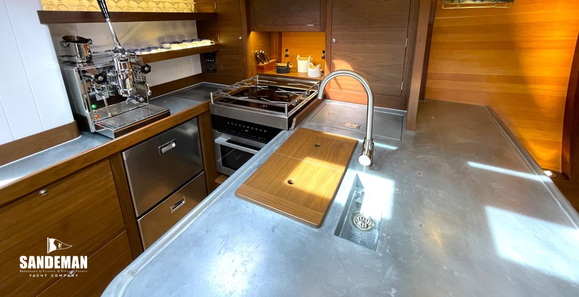 Galley view to port