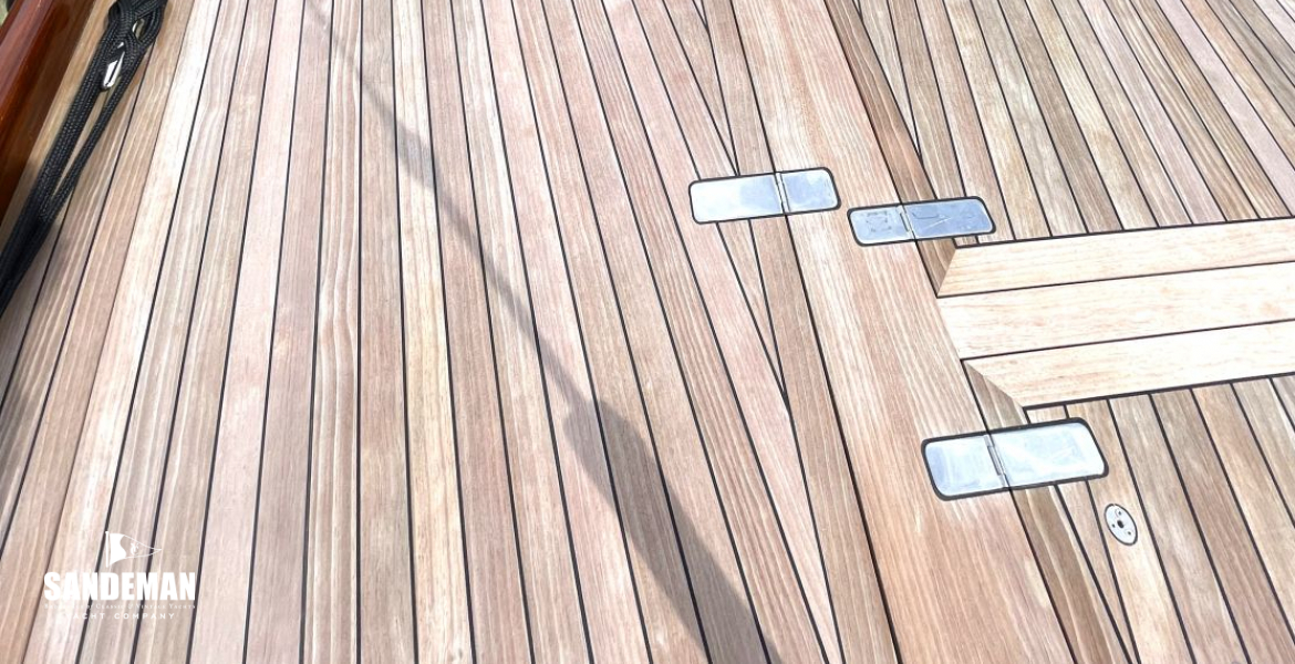 View forward from aft deck