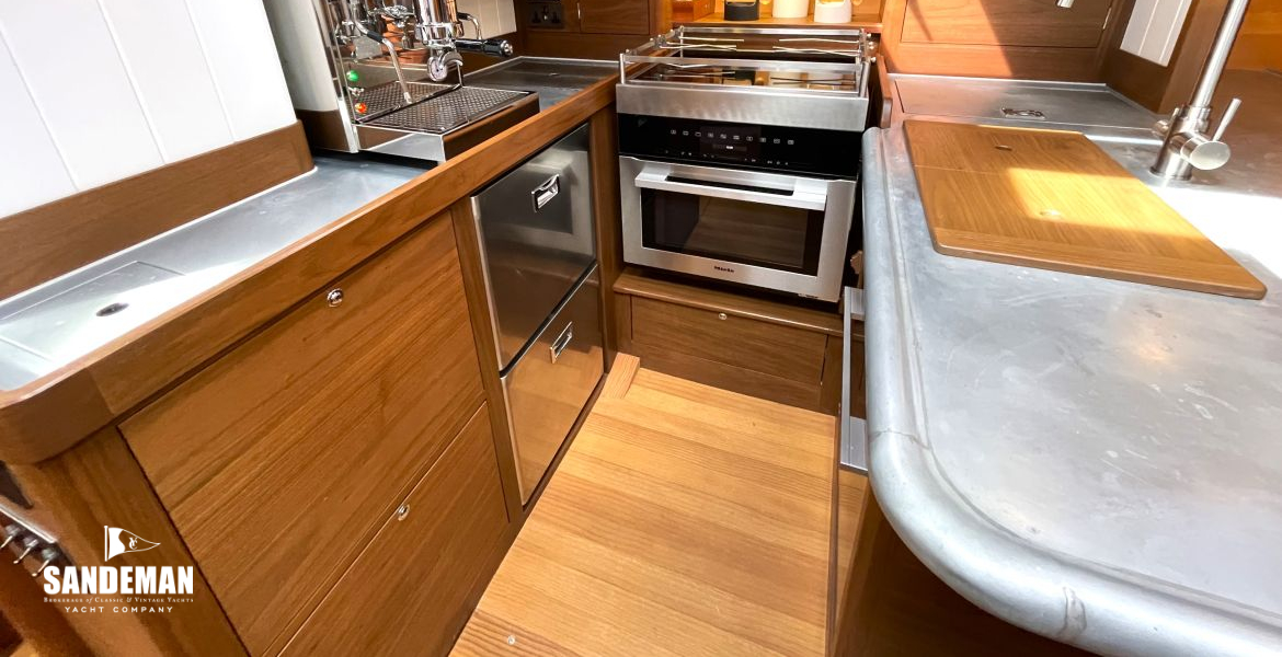 Galley view to port
