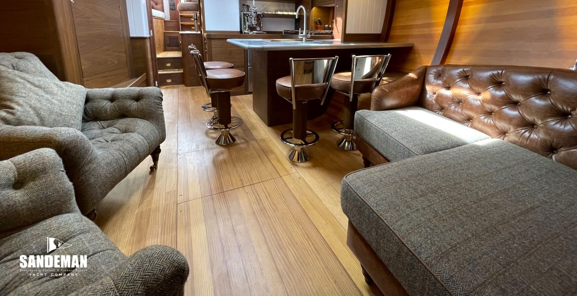 View aft from saloon