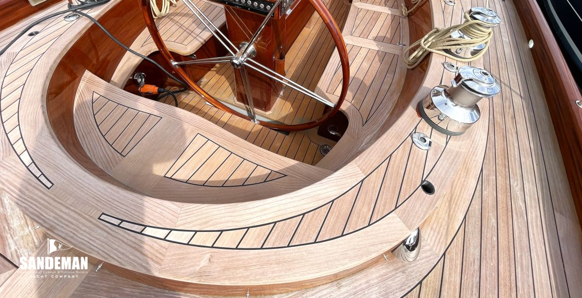 Cockpit view forward to port