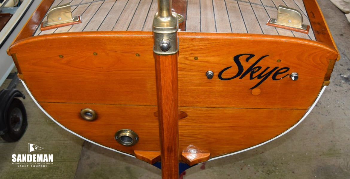 Transom and aft deck