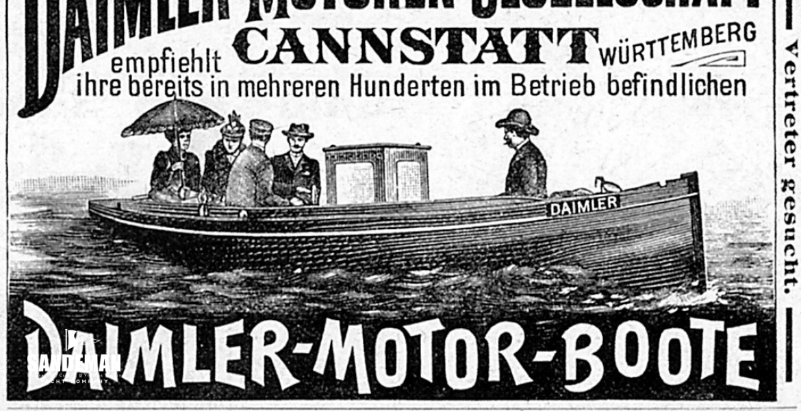 Daimler Motor Boote advert