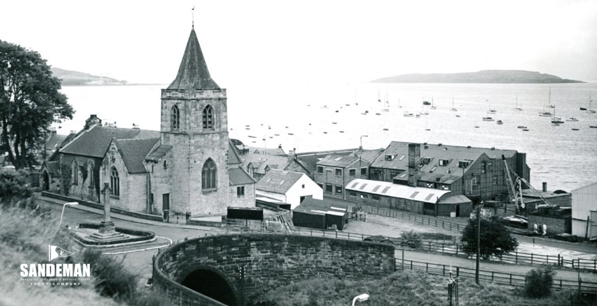 Fairlie Yacht Slip 1958 [Iain McAllister collection]