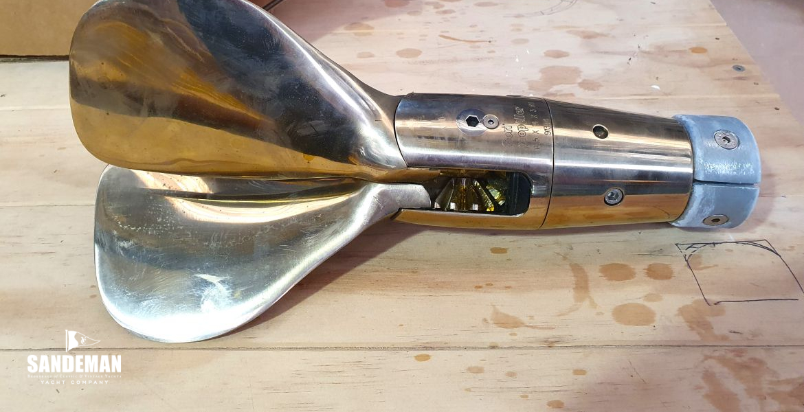 New Gori folding propeller