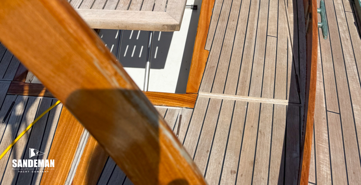 View forward from aft deck