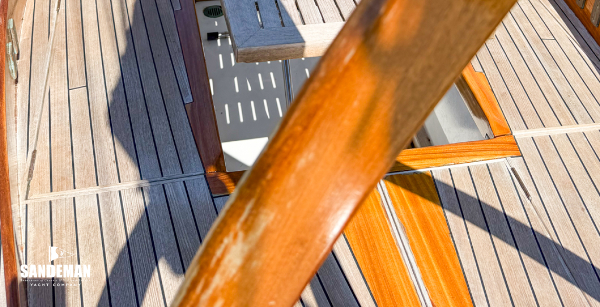 View forward from aft deck