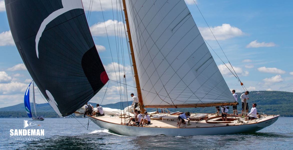 Reaching, gaff rig [Alison Langley]