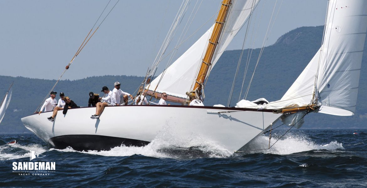 Fetching, gaff rig [Alison Langley]