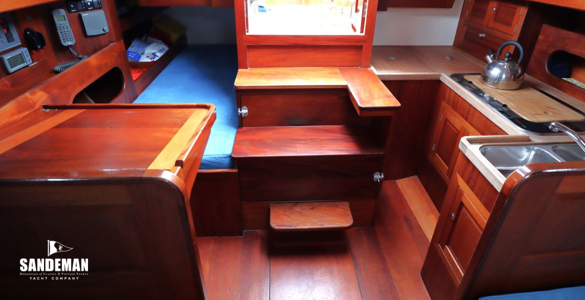 View aft from saloon