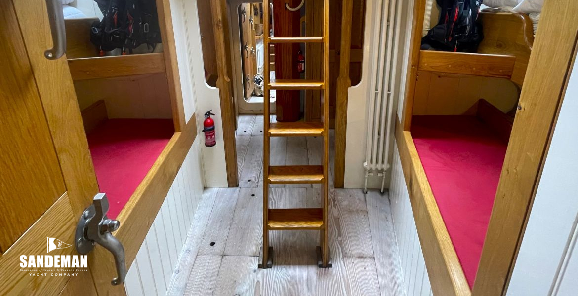 Forward accommodation view aft